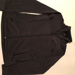 Black NorthFace full zip lightweight jacket